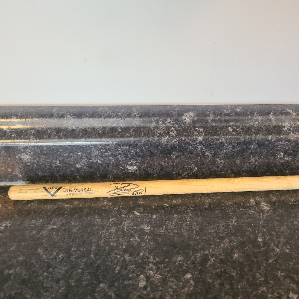 Signed We The Kings drumstick